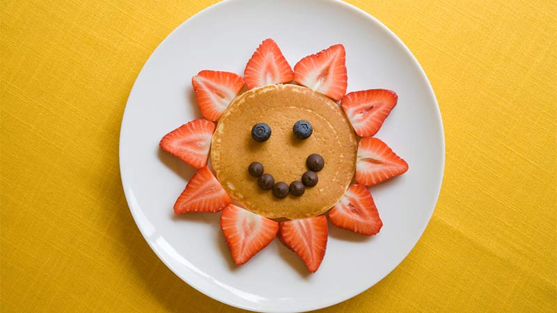 Gezonde voeding maakt blij